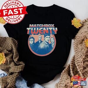 Retro Matchbox Twenty Mb20 Band Shirt 20 Slow Dream Tour T-Shirt